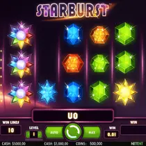 MaxiBet - Starburst Slot Game - NetEnt Casino Game