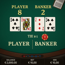 MaxiBet - Baccarat Table Game
